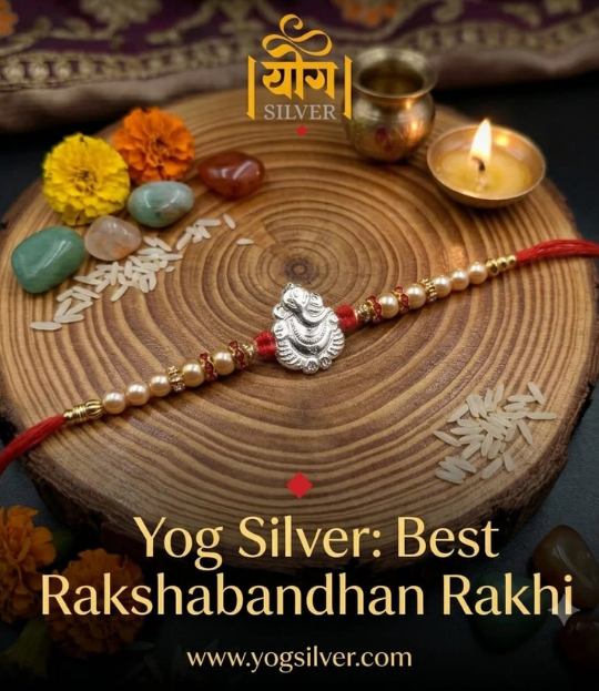 Pure Silver Rakhi